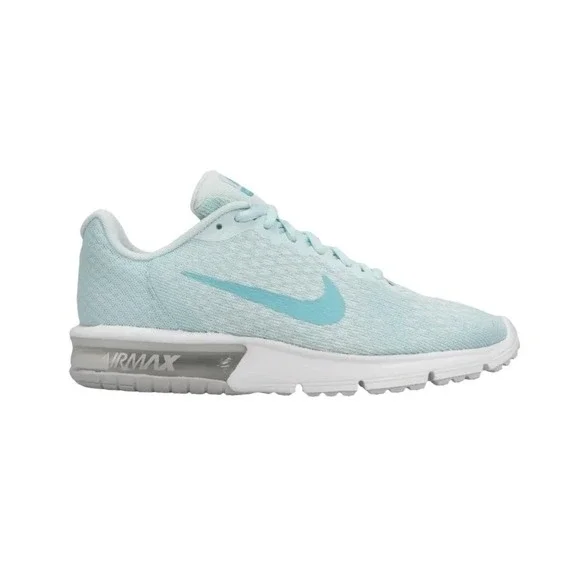 Nike Air Max Sequent 2 Sneaker in Polarized Blue Women's 8 Excellent Condition - Picture 1 of 9